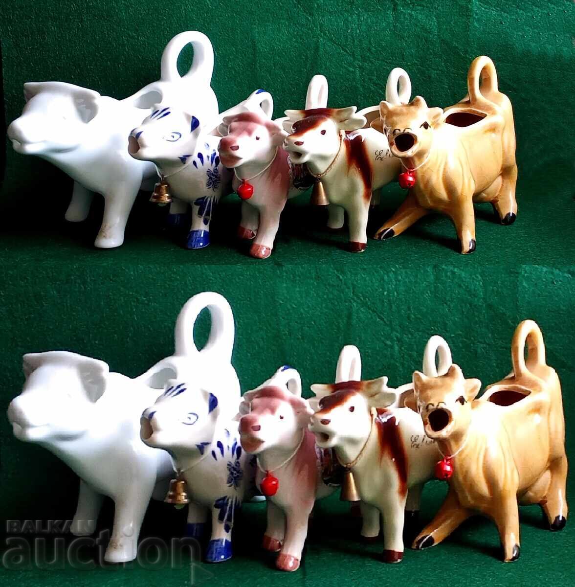 Комплект кани за сметана Крави с цена € 200.00 | 391.17 лв. Комплект кани за сметана Крави с цена € 200.00 | 391.17 лв.