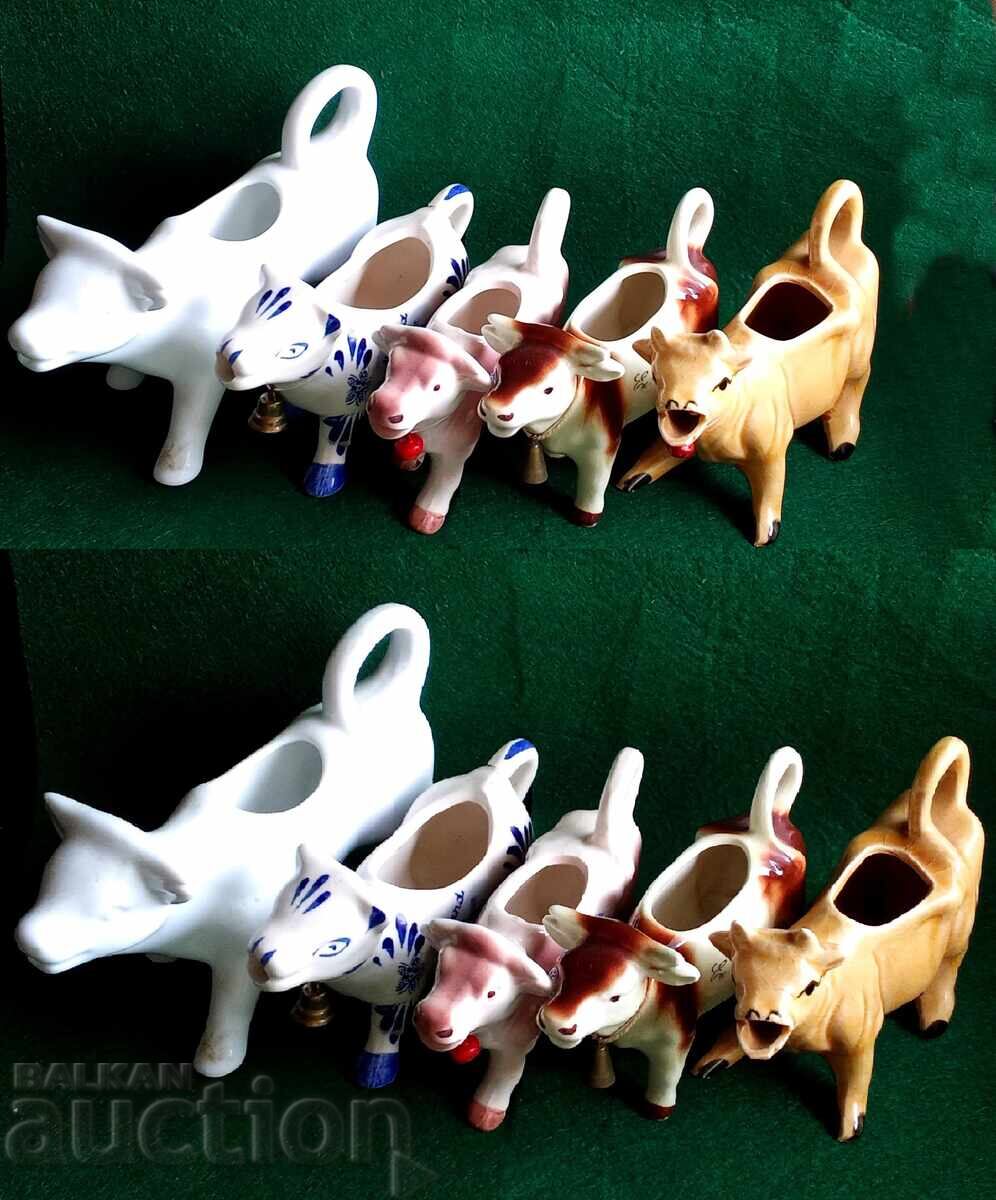 Аукцион Комплект кани за сметана Крави Аукцион Комплект кани за сметана Крави