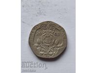 Ηνωμένο Βασίλειο - 20 πένες (2003)