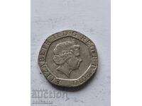 Marea Britanie - 20 pence (2010)
