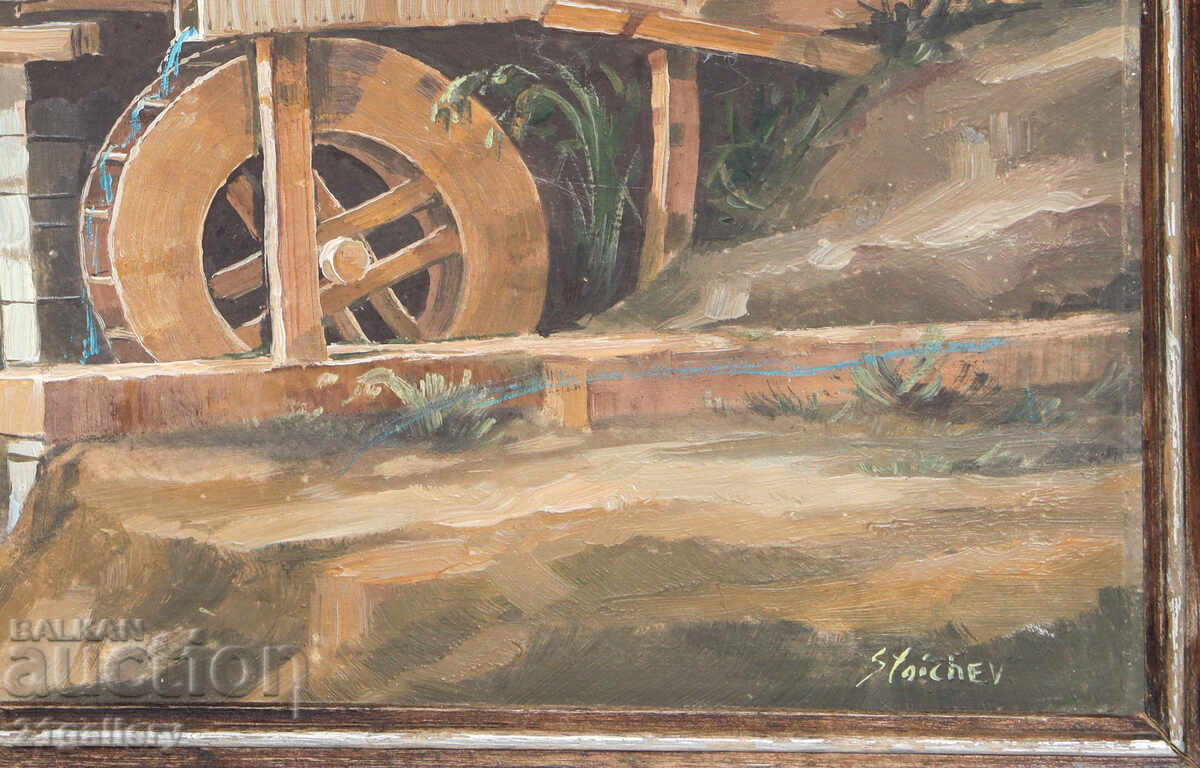 Ivaĭlo Stoĭchev Τοπίο από το Εθίρ πίνακας ελαιογραφίας - 6