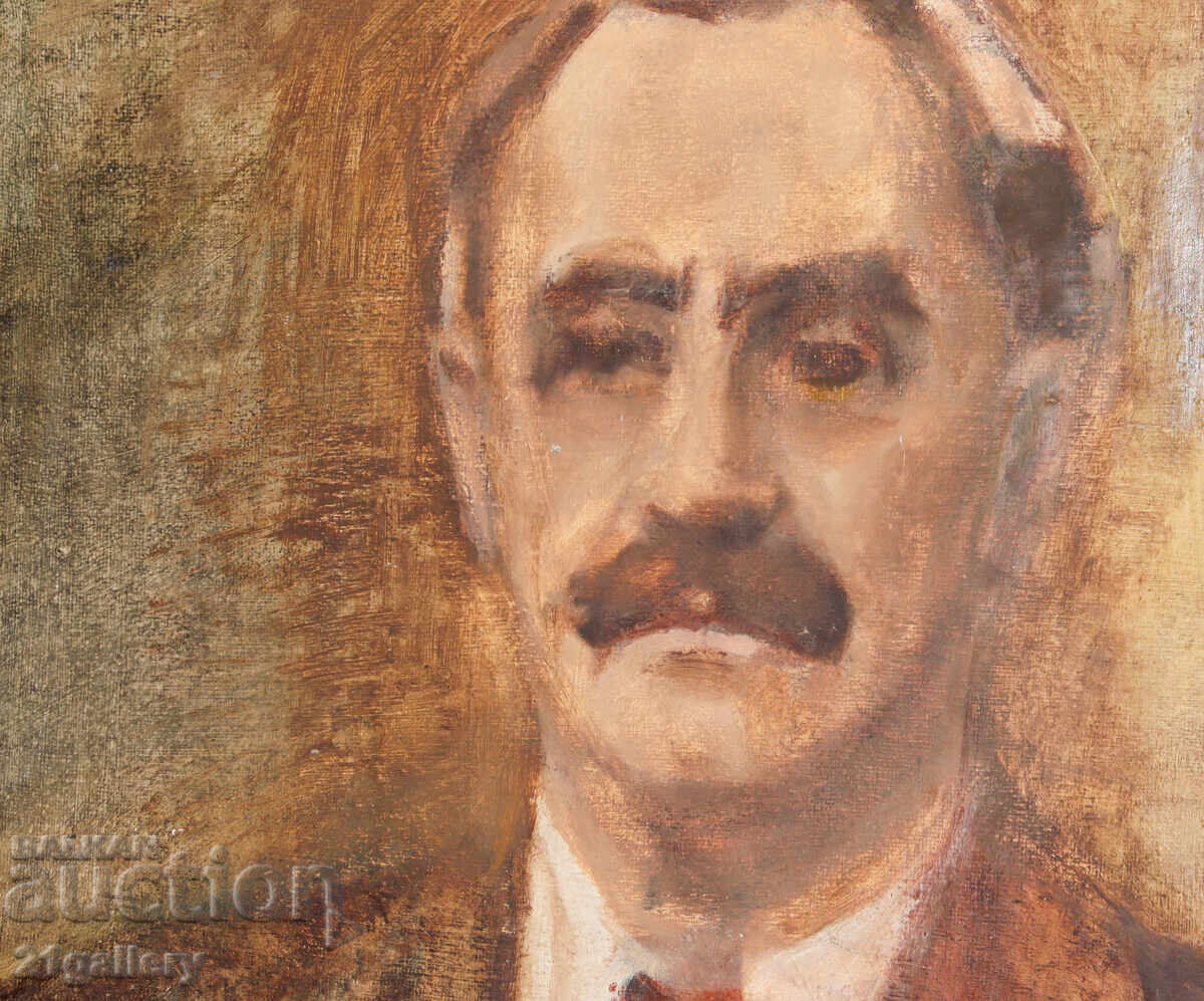 Доставка на Картина маслени бои портрет на Георги Димитров