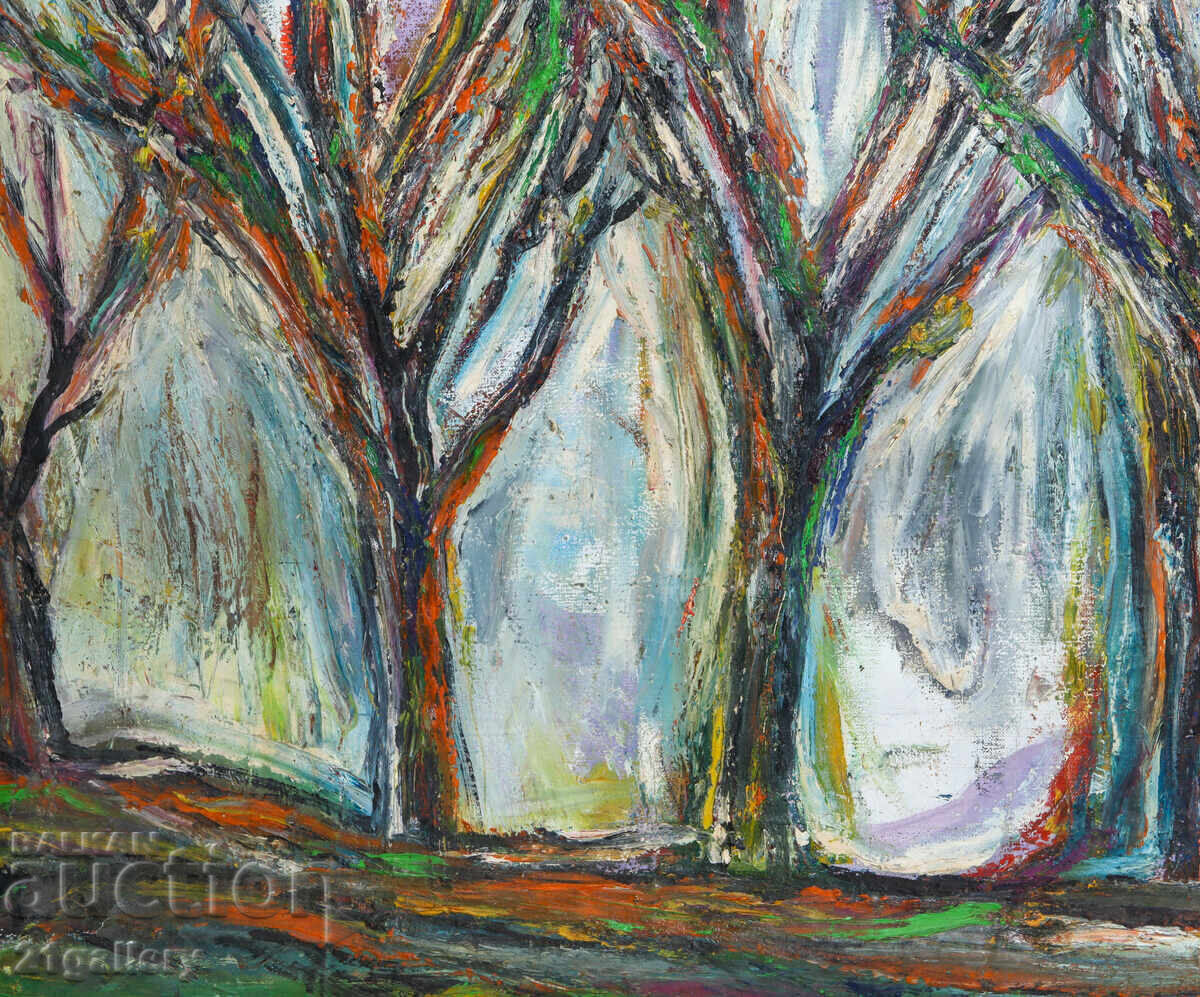 Валентин Раденовски Маслени бои пейзаж - 5