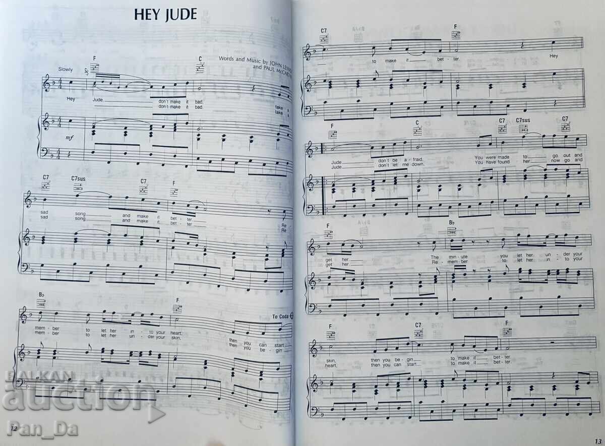 The Beatles Let It Be - carte cu note, acorduri și versuri cu preț € 67.00 | 131.04 BGN