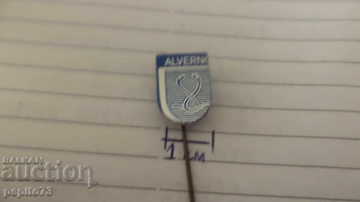 Σήμα διαφήμισης, Alverno, φαρμακευτική εταιρεία με τιμή € 0.50 | 0.98 BGN