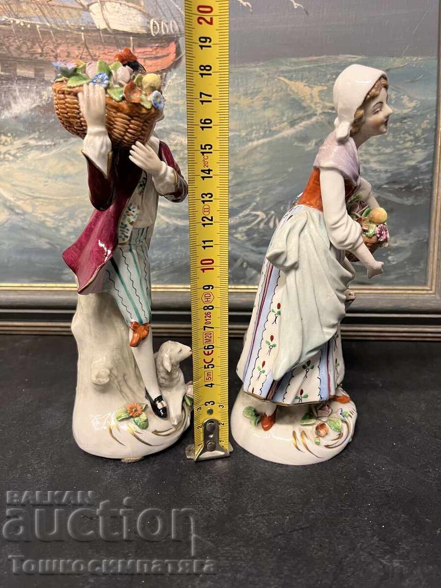 Licitație Figurine din porțelan Sitzendorf, Germania, 1920