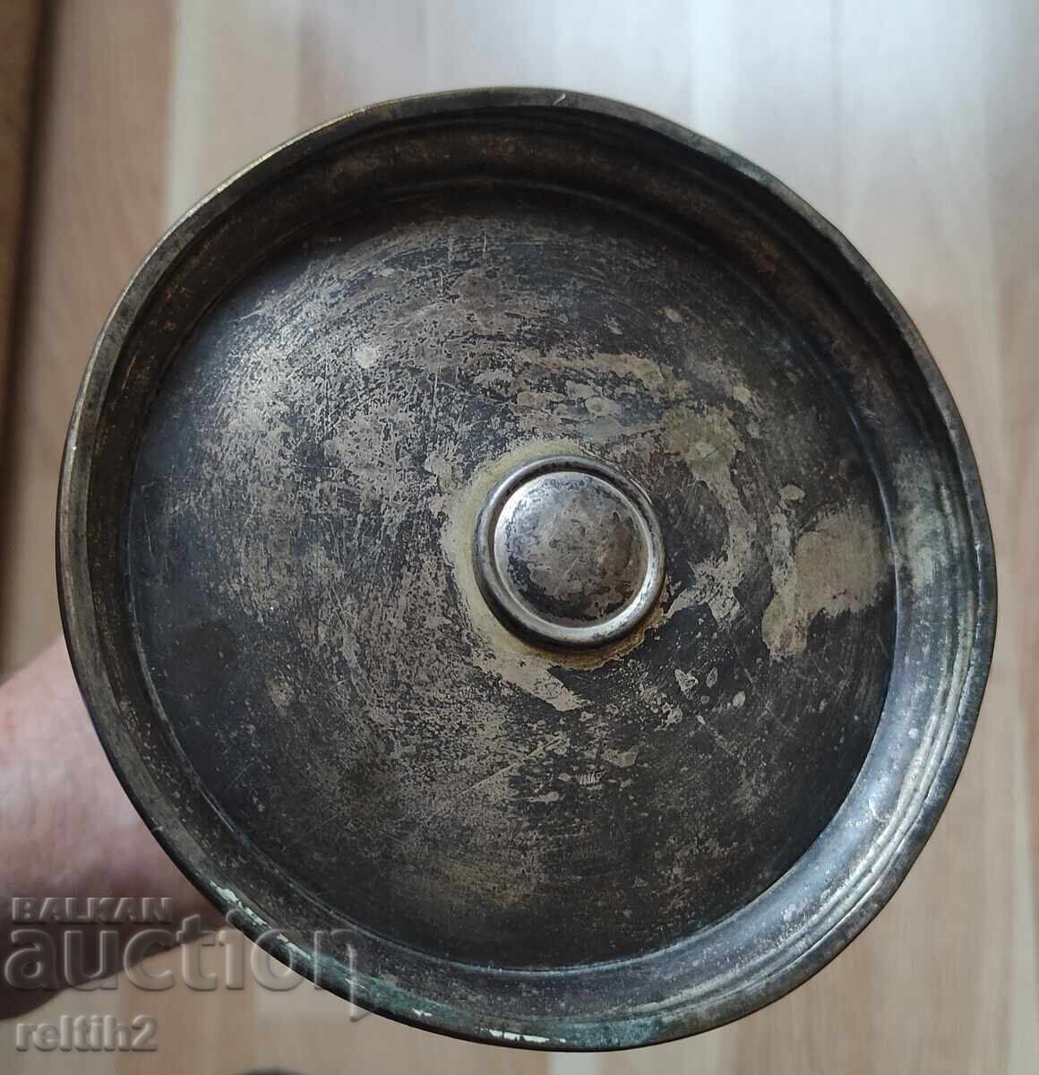 Old candle holder with price € 20.00 | 39.12 BGN Old candle holder with price € 20.00 | 39.12 BGN