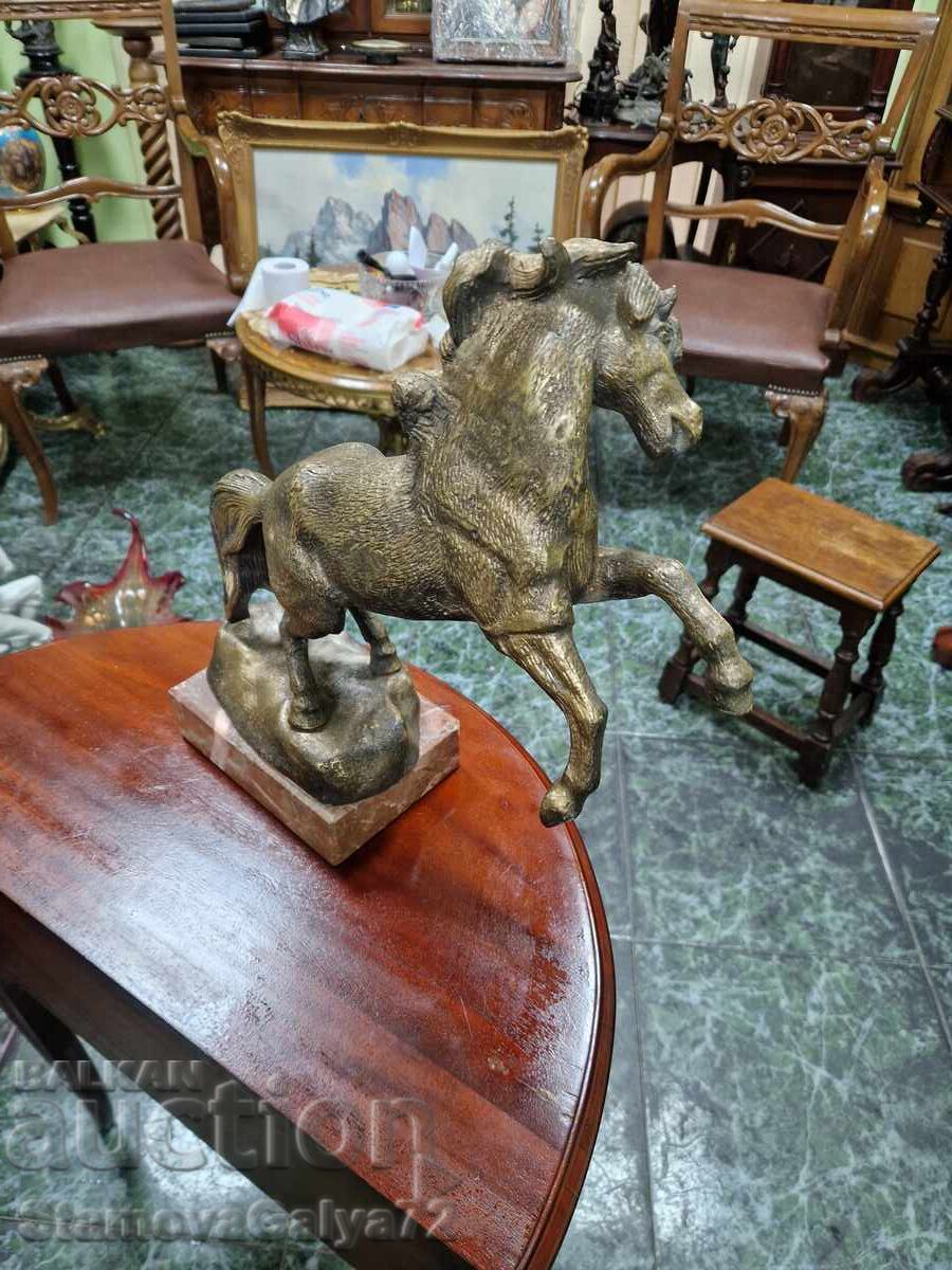 Beautiful antique French bronze figure statuette - 7