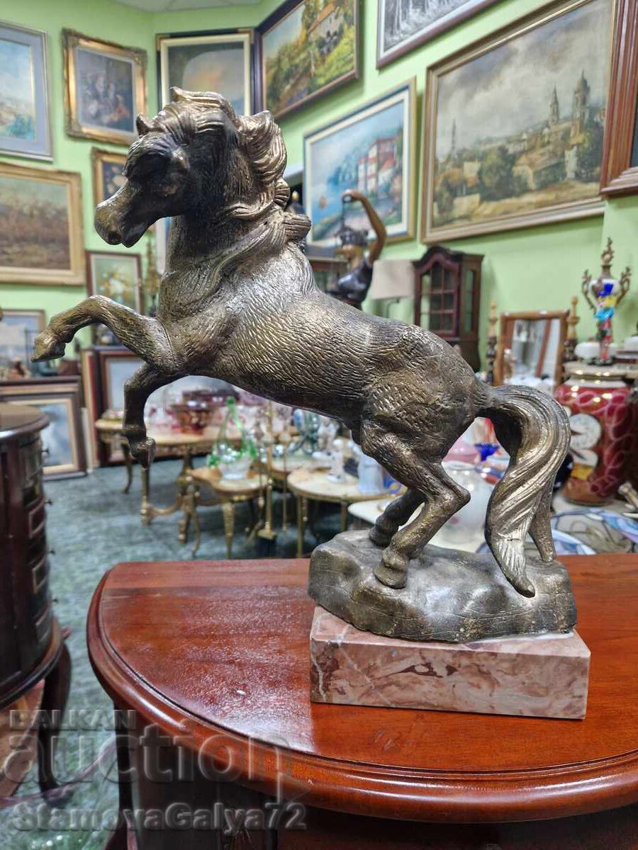 Beautiful antique French bronze figure statuette