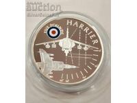 Сребро 5 Паунда Хариър 2008 Кралски Въздушни Сили