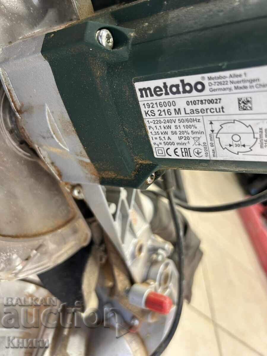 Livrarea Mașină de tăiat cu masă KS 216 M Lasercut - Metabo