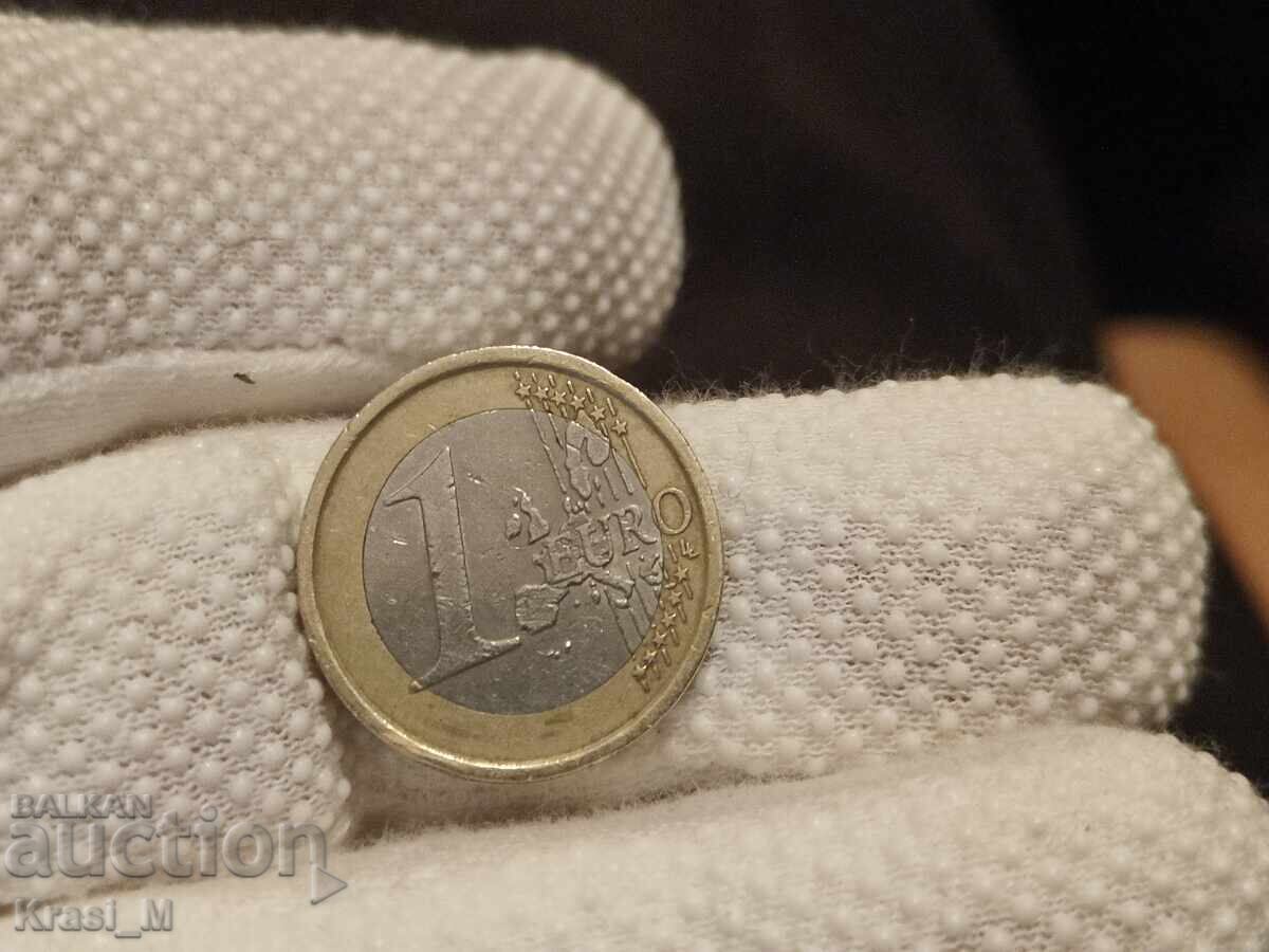 Livrarea Monedă rară, 1 euro 2002, Leonardo da Vinci, Italia