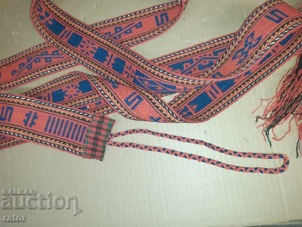 Authentic Woven LONG AND WIDE belt for traditional costume - 7 / 460 cm with price € 65.99 | 129.07 BGN
