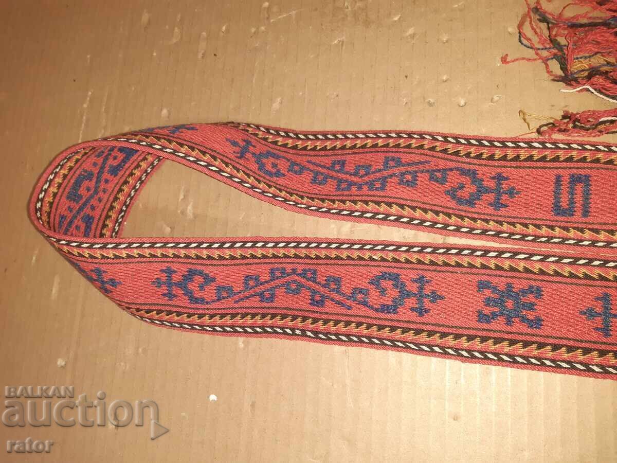 Authentic Woven LONG AND WIDE belt for traditional costume - 7 / 460 cm - 6