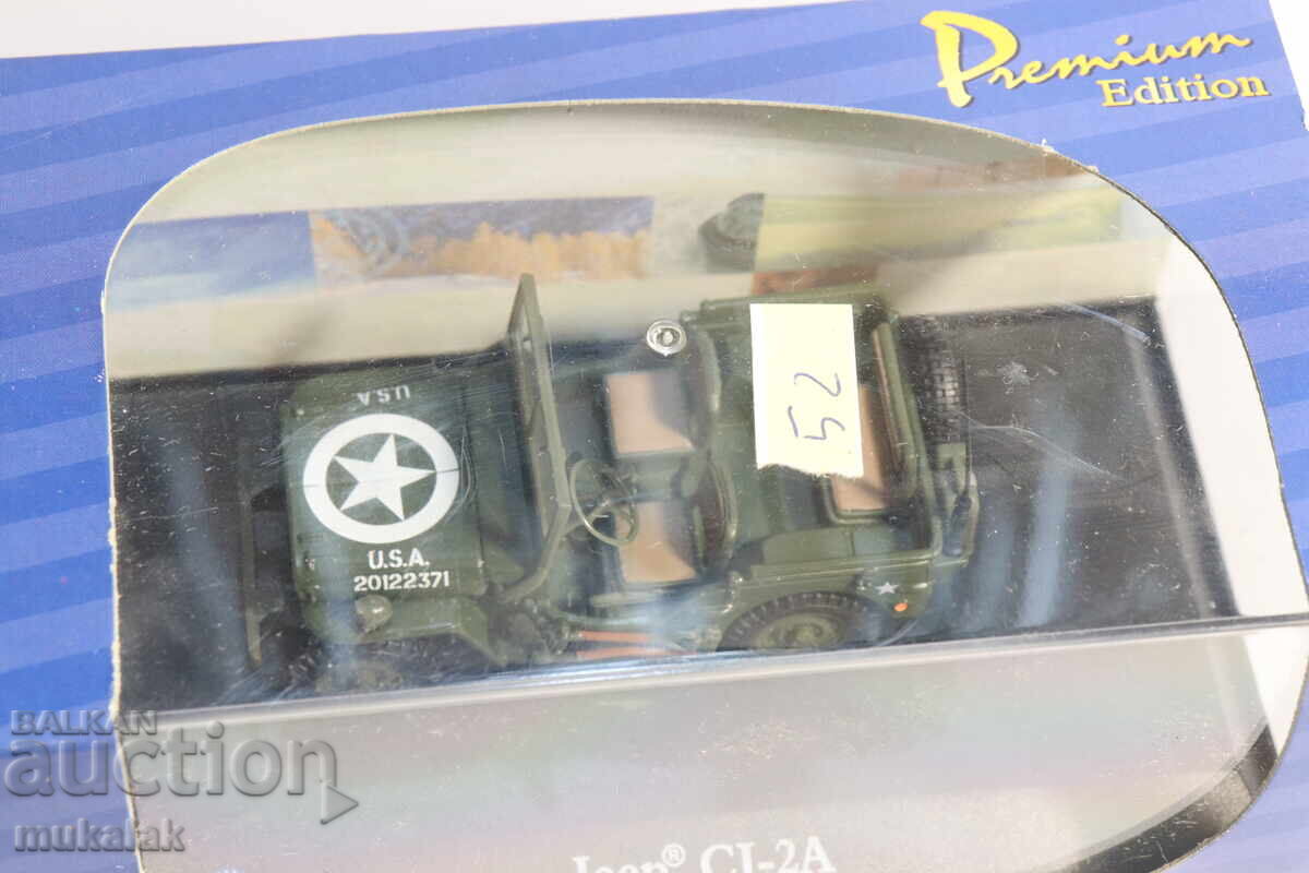 AMERICAN MINT 1/43 JEEP MODEL MILITAR - 7 AMERICAN MINT 1/43 JEEP MODEL MILITAR - 7