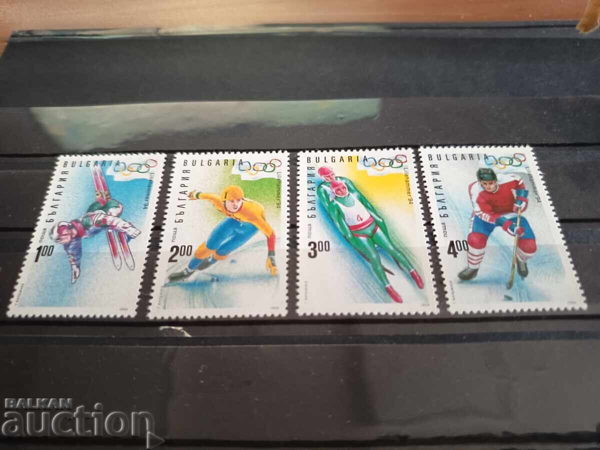 Bulgaria "Jocurile Olimpice de iarnă Lillehammer" din 1994 nr. 4116/19 cu preț € 0.51 | 1.00 BGN Bulgaria "Jocurile Olimpice de iarnă Lillehammer" din 1994 nr. 4116/19 cu preț € 0.51 | 1.00 BGN