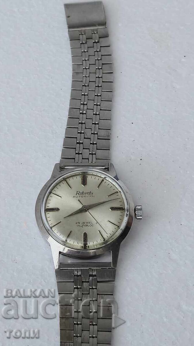 Licitație ROBERTA AUTOMATIC SWISS MADE RAR FUNCȚIONEAZĂ FĂRĂ GARANȚIE BZC