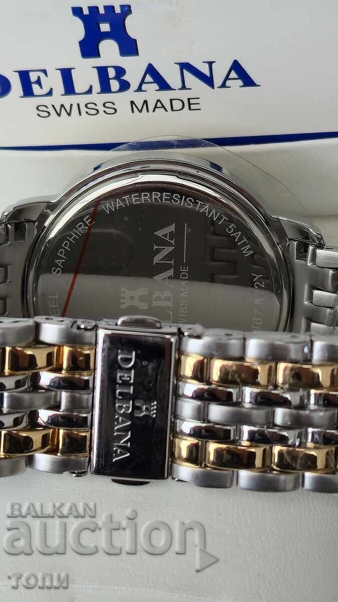 DELBANA CRONOGRAF CUARȚ SWISS MADE RAR FUNCȚIONEAZĂ BZC!!!! - 5 DELBANA CRONOGRAF CUARȚ SWISS MADE RAR FUNCȚIONEAZĂ BZC!!!! - 5