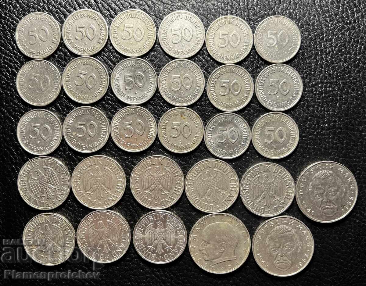 КОЛЕКЦИЯ РЯДКИ ДОЙЧЕ МАРКИ АВТЕНТИЧНИ с цена € 6.50 | 12.71 лв.