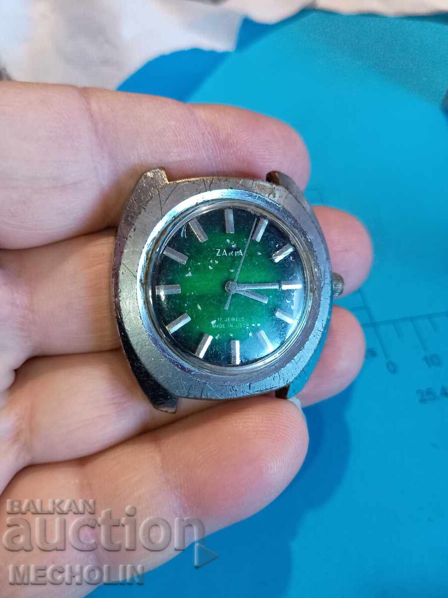 Ceas de colecție rusesc, încărcare manuală