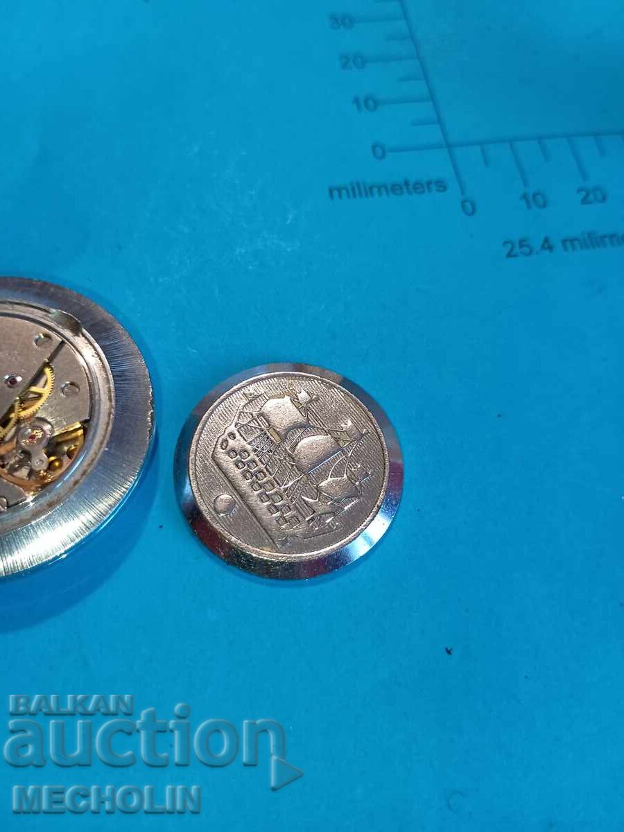 Ρωσικό ΣΥΛΛΕΚΤΙΚΟ ρολόι τσέπης Raketa - 6
