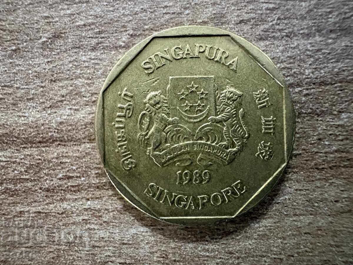 Singapore - 1 dolar (1989) cu preț € 0.50 | 0.98 BGN Singapore - 1 dolar (1989) cu preț € 0.50 | 0.98 BGN