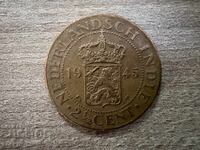 Indiile de Est Olandeze - 2½ cenți (1945)