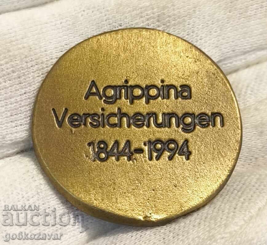 Medalie jubiliară Agripina! cu preț € 2.00 | 3.91 BGN