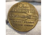 Old Forester KENTUCKY STRAIGHT BOURBON WHISKEY Token