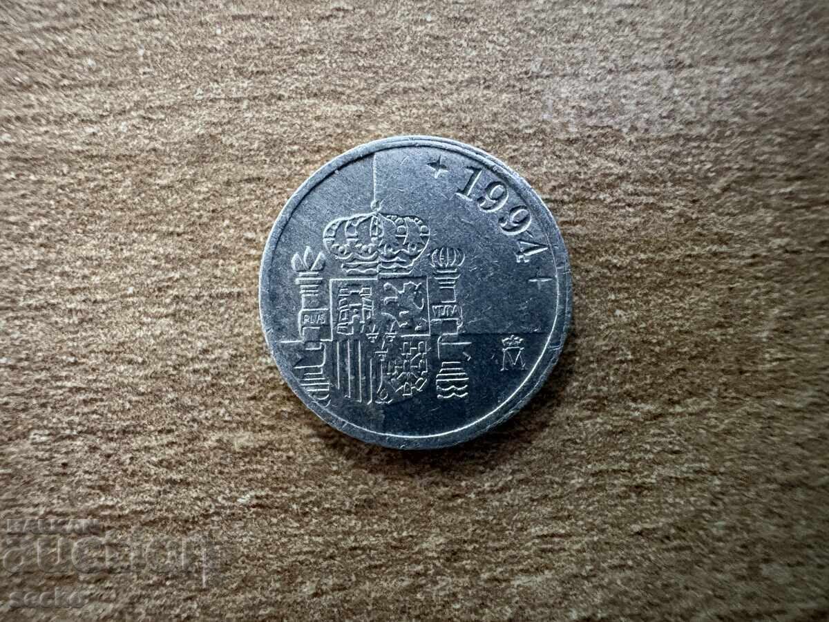 Spania - 1 pesetă (1994) cu preț € 0.15 | 0.29 BGN