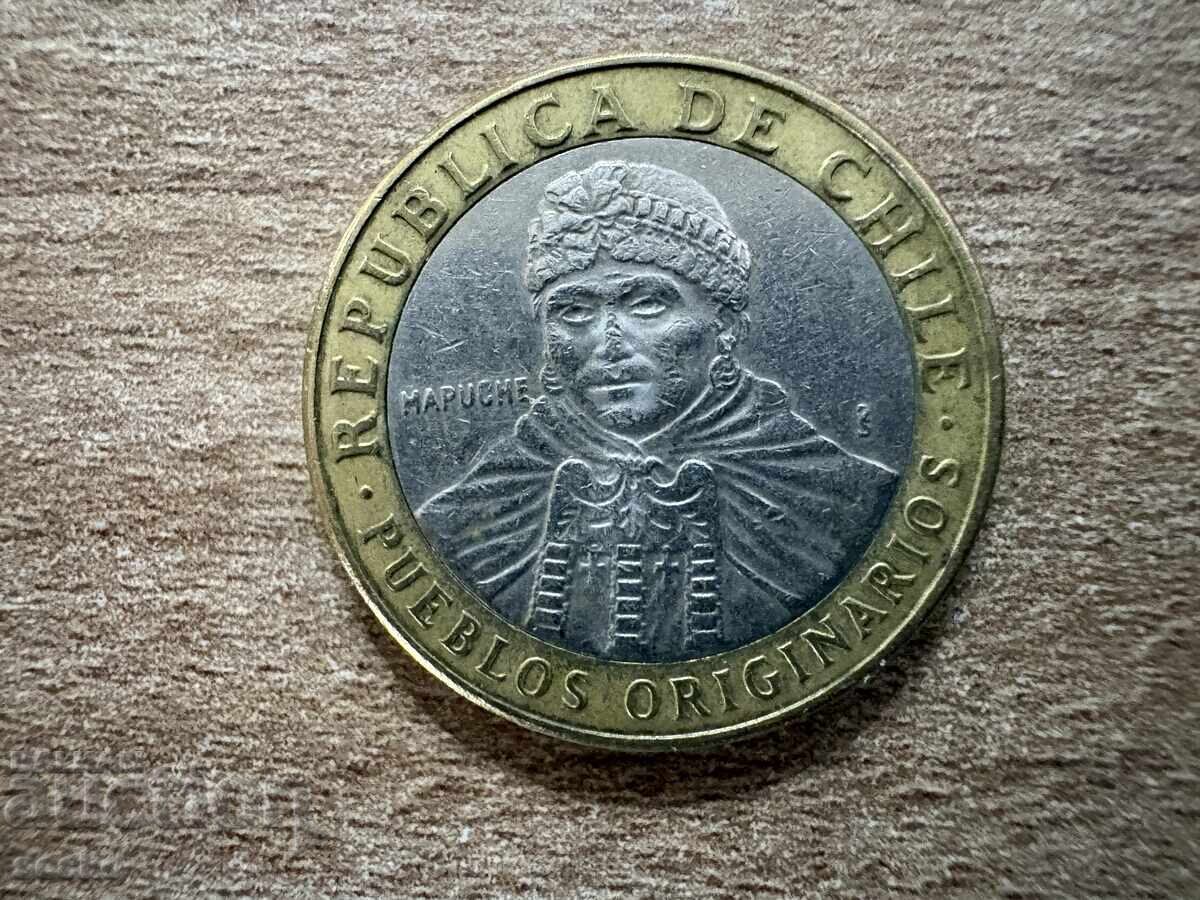 Chile - 100 pesos (2012) cu preț € 0.30 | 0.59 BGN