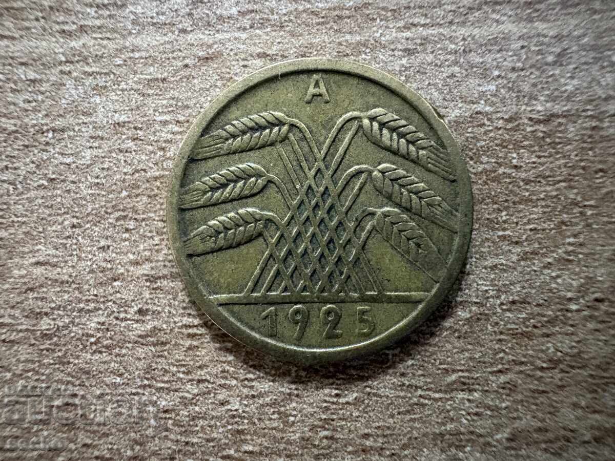 Germany - 5 Reichspfennig (1925) - A with price € 0.31 | 0.61 BGN