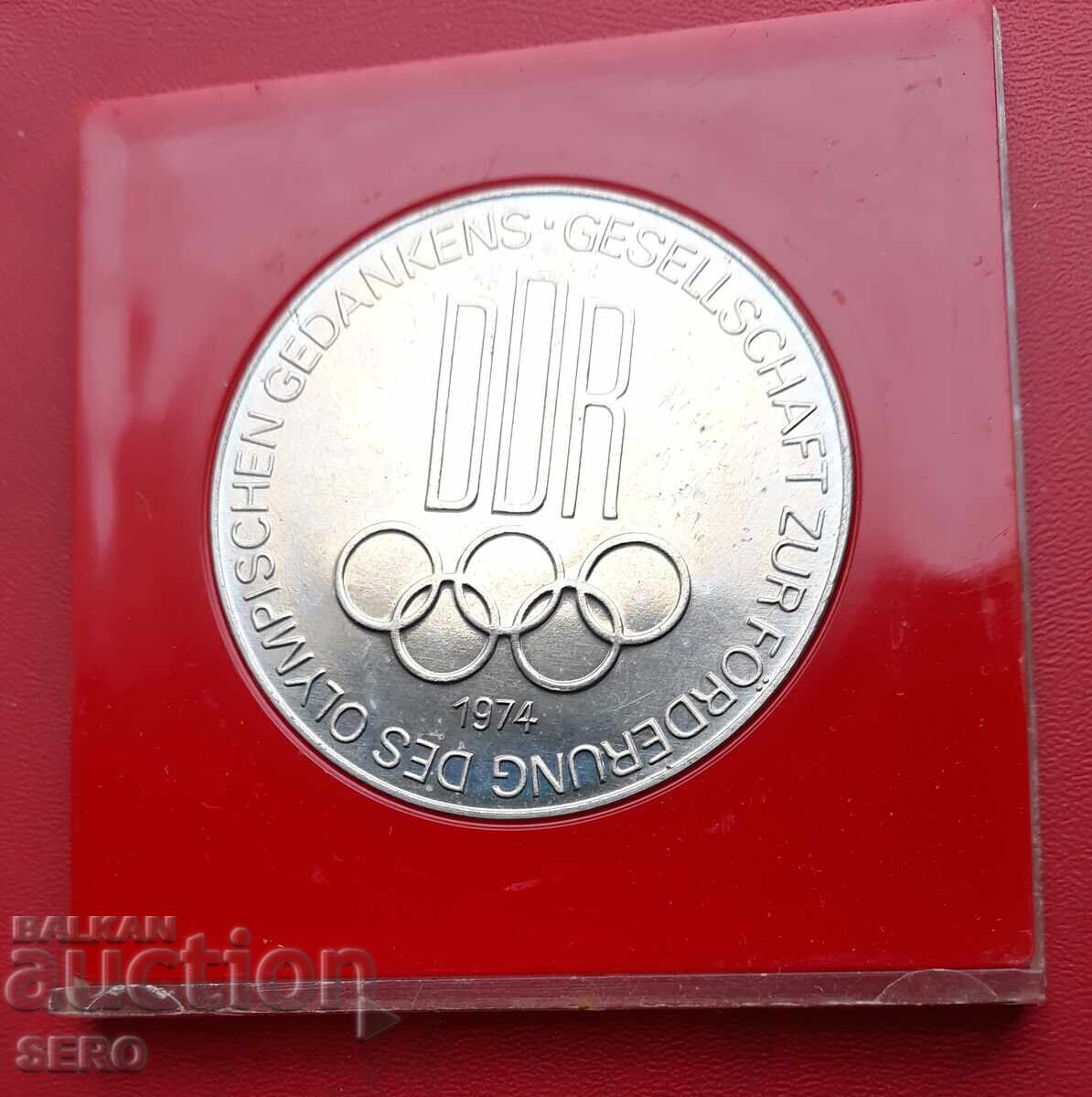 Medalie-RDG-Werner Seelenbinder-luptător/wrestler/ și comunist