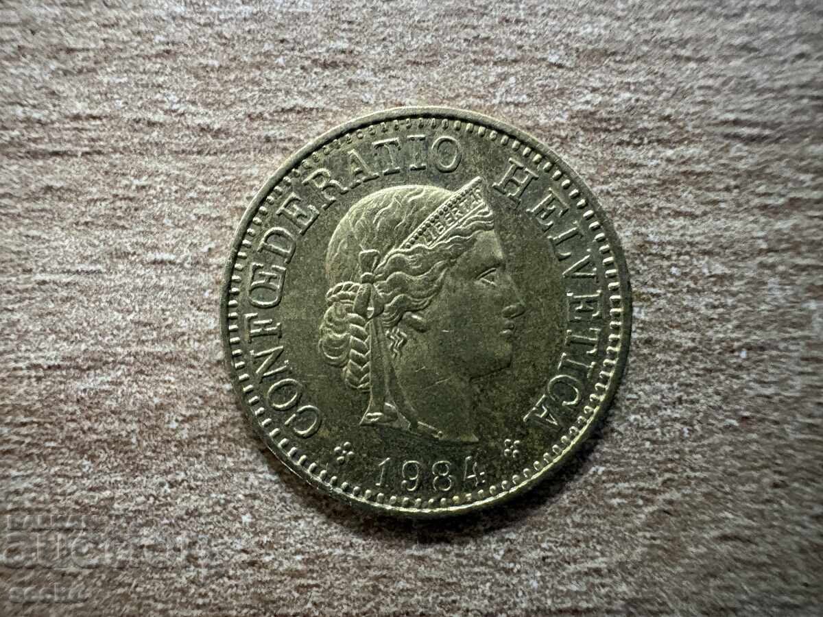 Elveția - 5 raperi (1984) cu preț € 0.20 | 0.39 BGN