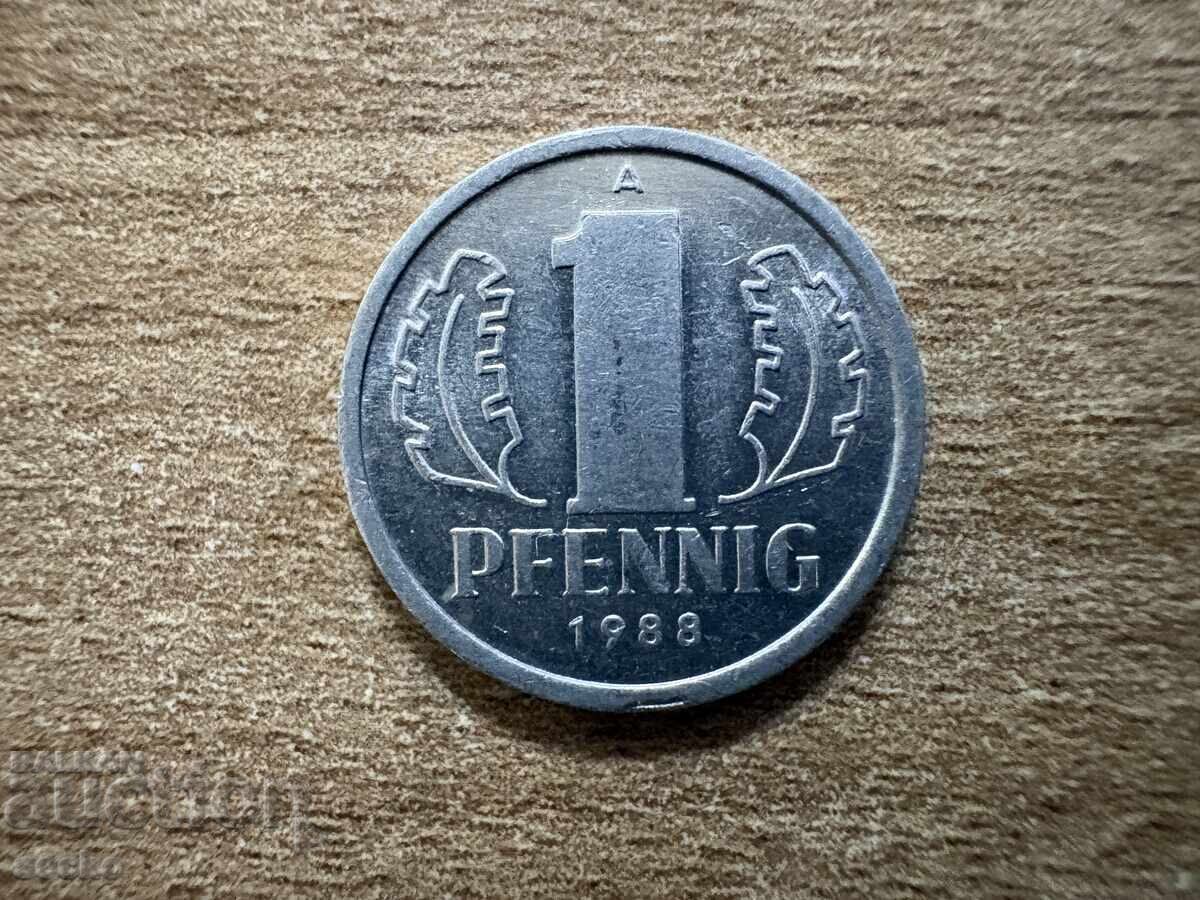 RDG - 1 pfennig (1988)