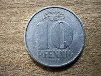 ГДР - 10 пфенига (1963)