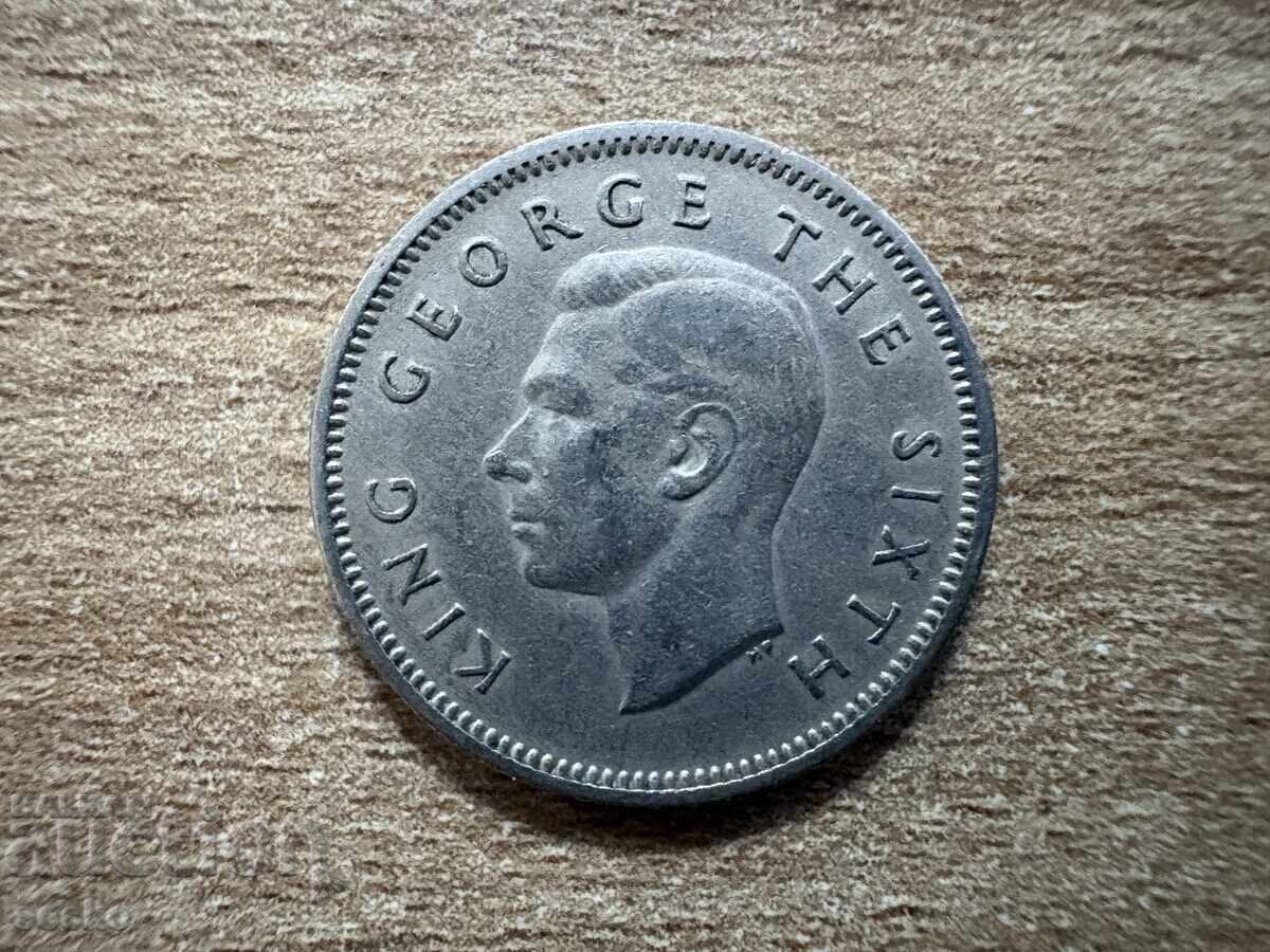 Νέα Ζηλανδία - 6 πένες (1950) με τιμή € 1.95 | 3.81 BGN