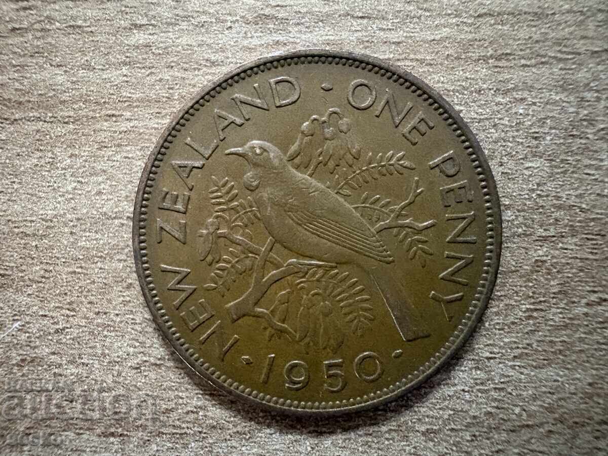 Noua Zeelandă - 1 penny (1950)
