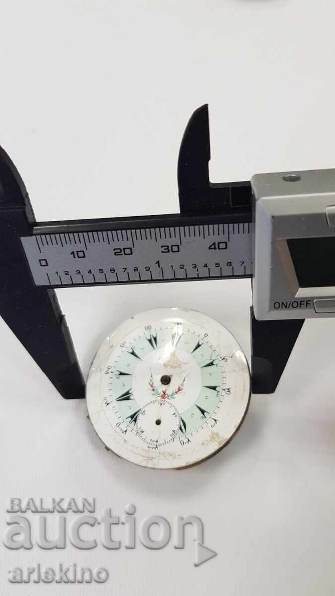 Turkish Ottoman Pocket Watch Movement and Dial - 6