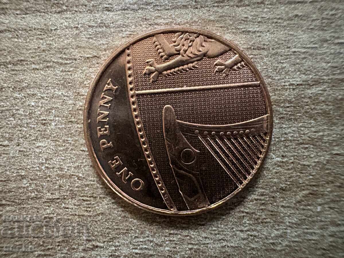Marea Britanie - 1 penny (2009)