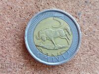 South Africa 5 Rand, 2005