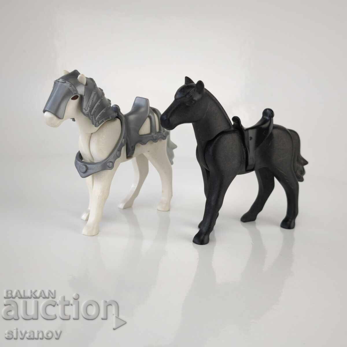 Playmobil Playmobil cai 2 bucăți #6283 Playmobil Playmobil cai 2 bucăți #6283