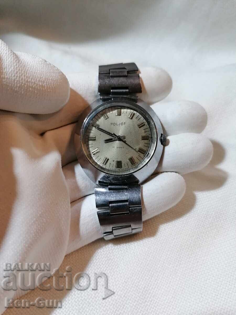 Licitație Ceas de mână mecanic "POLJOT"