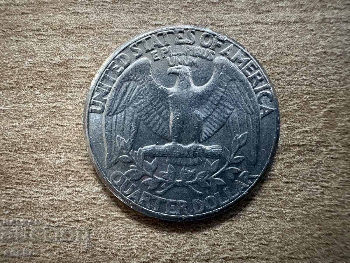 SUA - 1/4 dolar (1986) - P