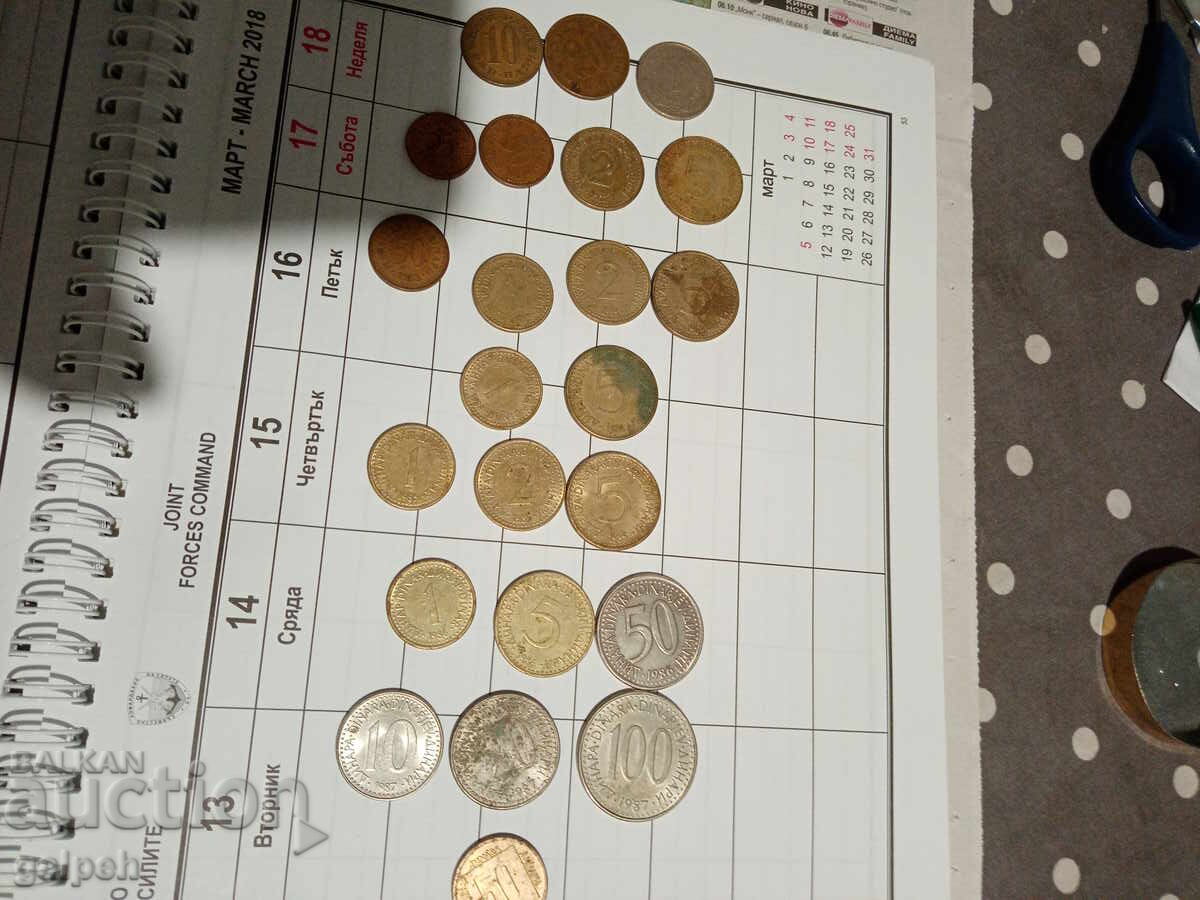 Livrarea MONEDE IUGOSLAVIA - 25 BUC. - 2,75 €