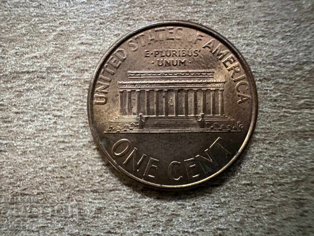 SUA - 1 cent (1997) - D