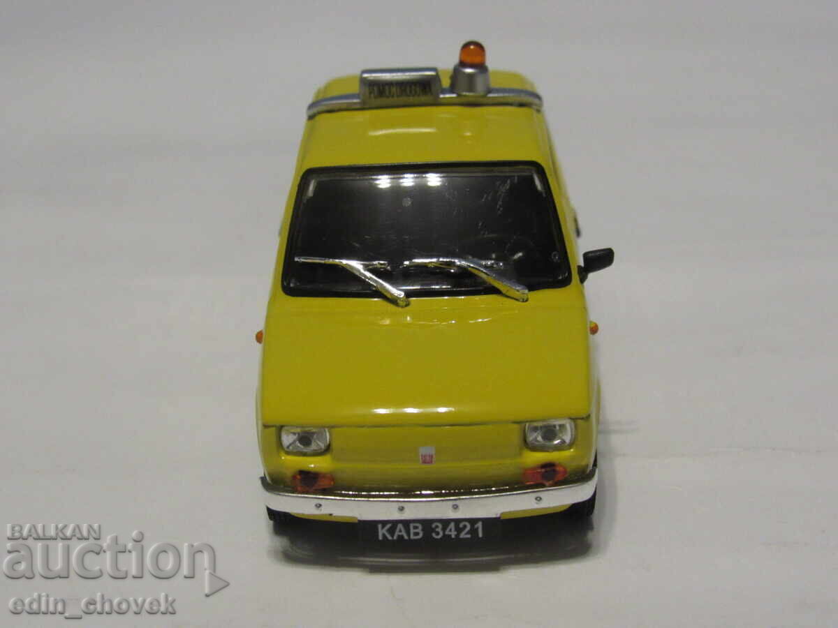 1/43 DeAgostini Poland Social Fiat 126P Road Assistance. New - 5
