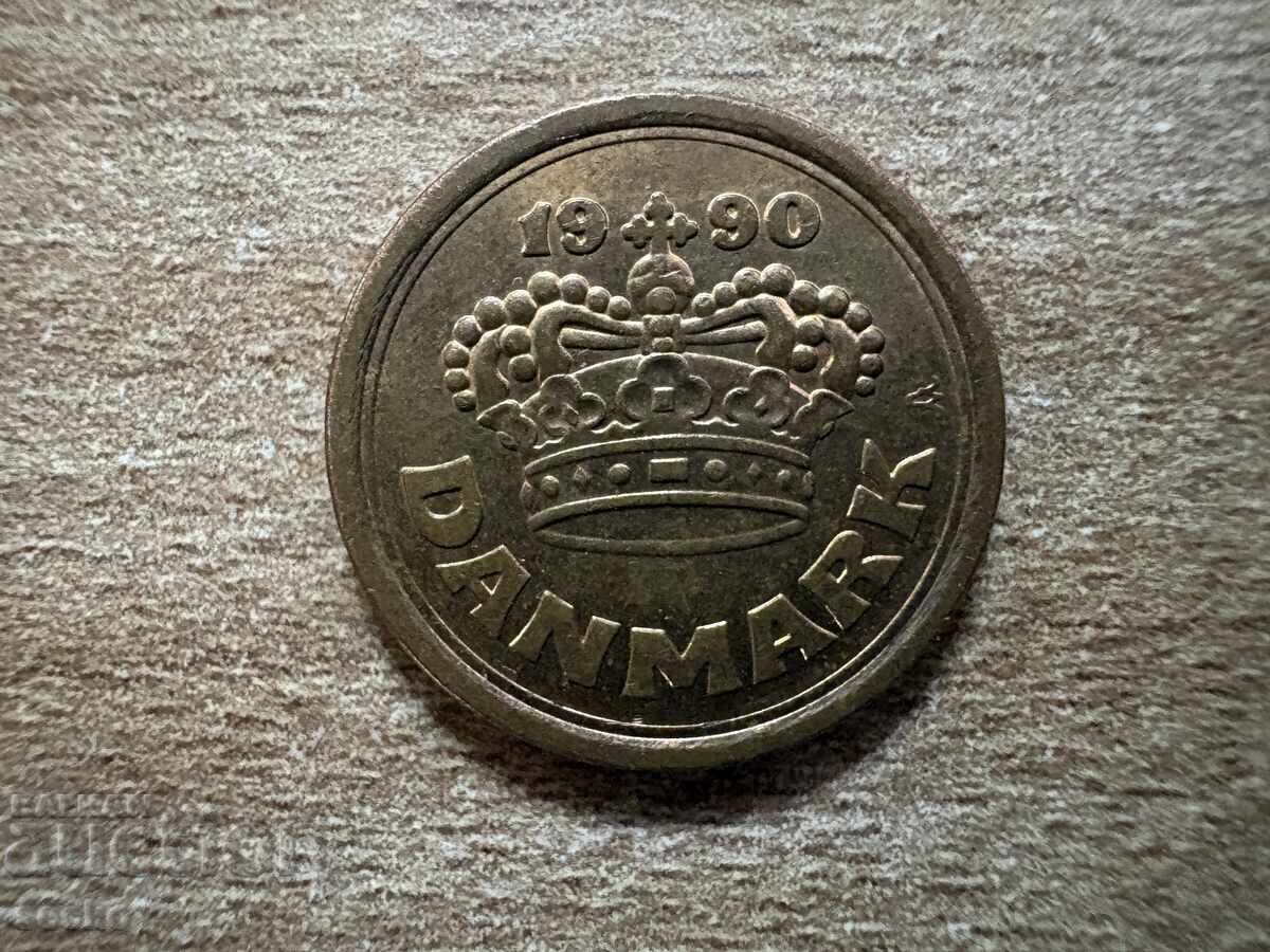 Danemarca - 25 øre (1990) cu preț € 0.10 | 0.20 BGN