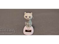 Cat kitten with solar (light) battery