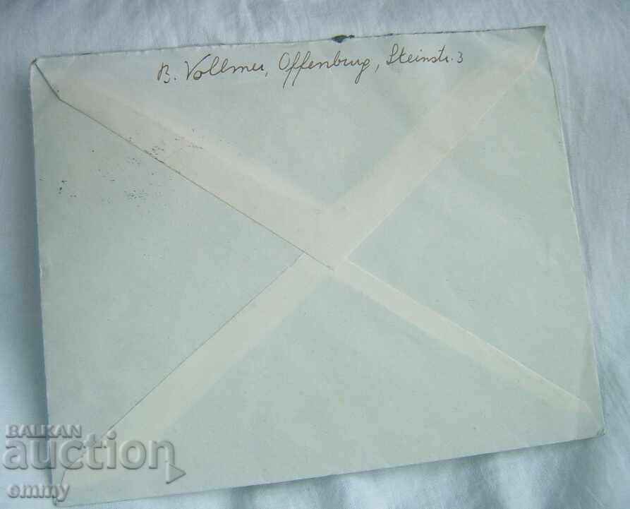 Пощенски плик 1935 г.- пътувал, Германия с цена € 1.00 | 1.96 лв.